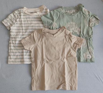 Set tričiek s krátkym rukávom 86, f&f,86