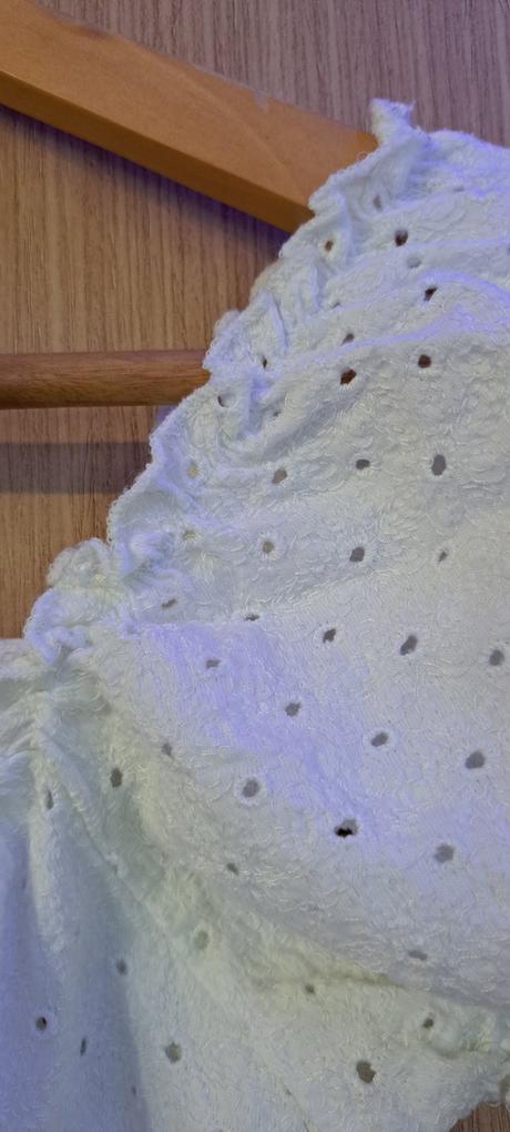 Biela krátka blúzka, new look,xs