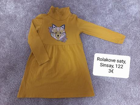 Rolakove saty, sinsay, 122, sinsay,122