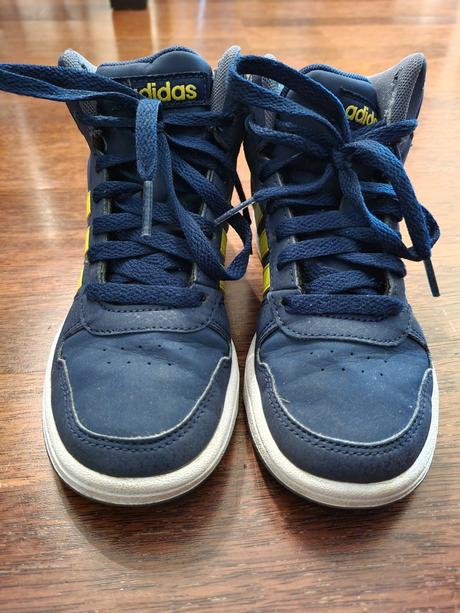 Členkové tenisky adidas hoops mid, adidas,32