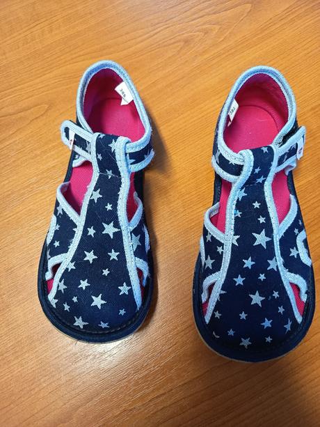 Barefoot papučky ef386 stars - 32, 32