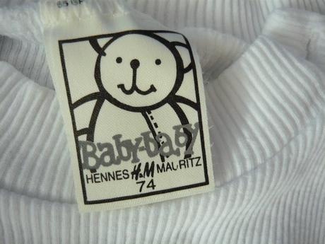 Biely nátelníček, h&m,74