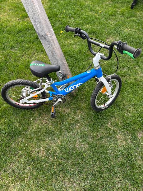 Woom 2 modrý, woom,14