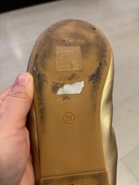 Balerínky, baťa,38