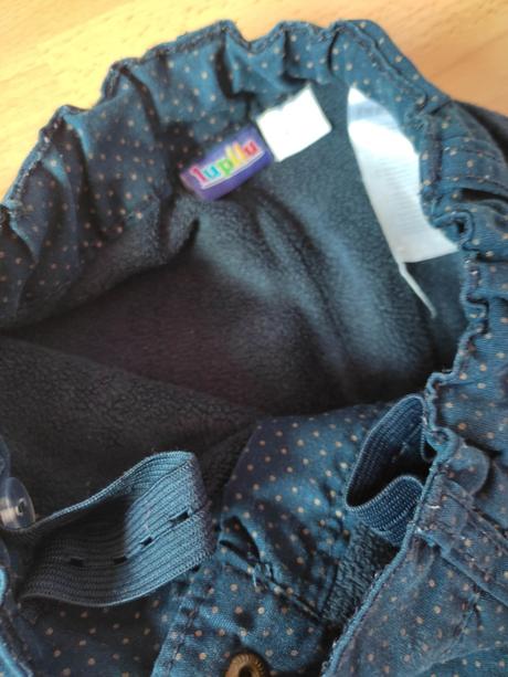 Nohavice zateplene, lupilu,116