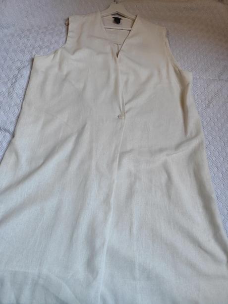 Dlhá vesta s ľanom, lindex,xl