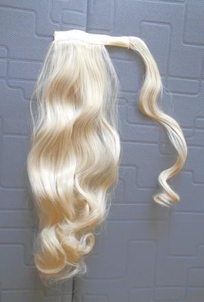 Príčeskový cop so suchým zipsom na omotanie, 