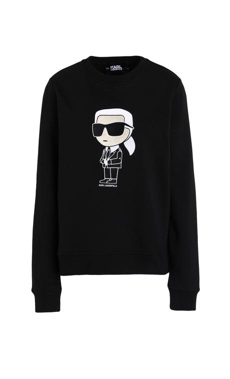 Mikina karl lagerfeld ikonik 2.0 s visačkou, s