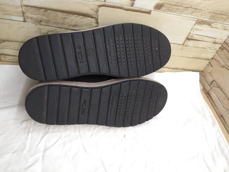 Geox 37 - dámske našuchovacie čierne topánky, geox,37