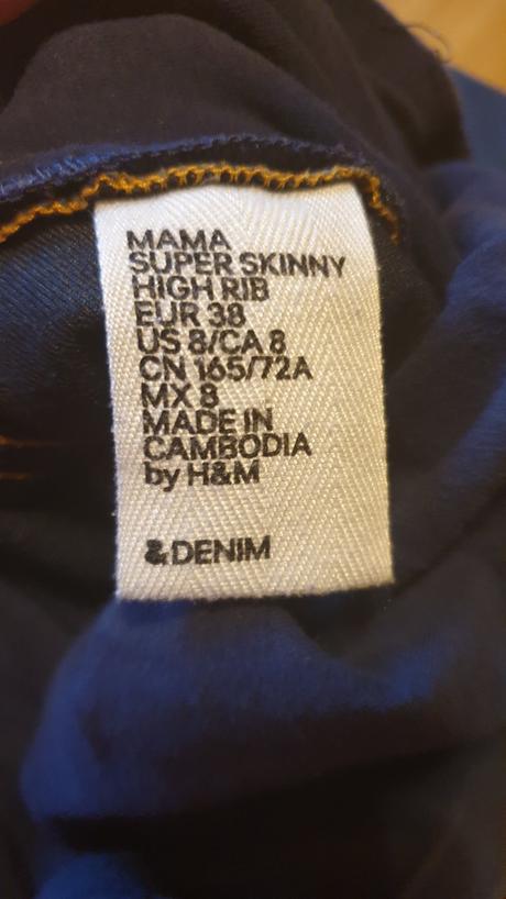 Tehotenske rifle 38, h&m,38