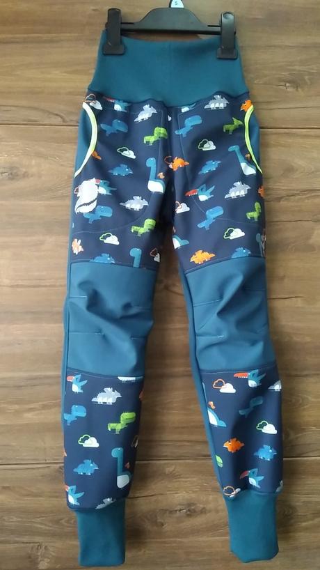 Zimné softshellky kombin.s reflexnym prvkom, 74 - 164