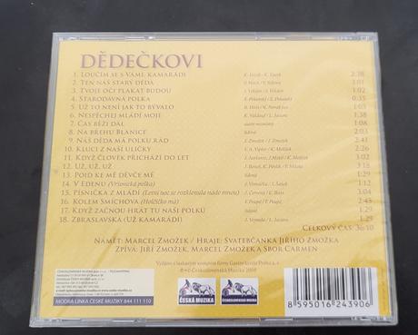 Hudobné cd - zmožek jiří - dědečkovi k narozeninám, 
