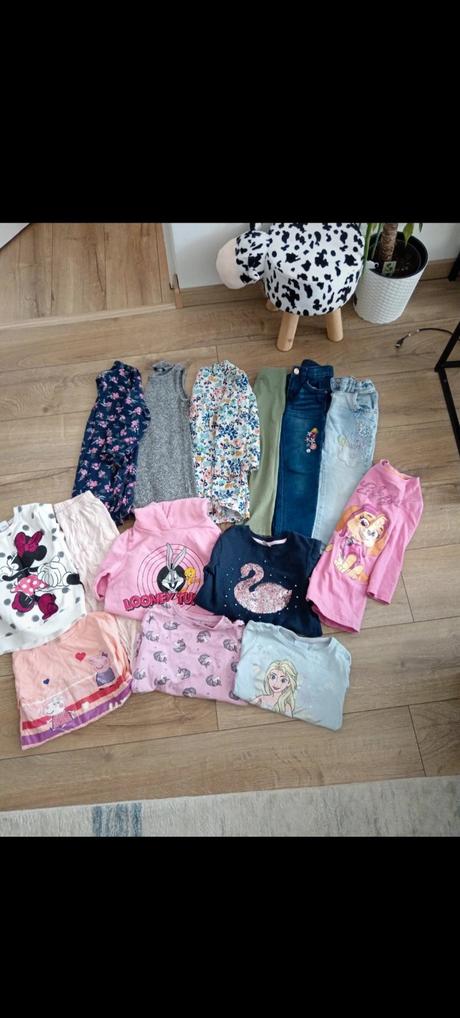 Balík dievčenského oblečenia 4-5/5-6 rokov, 104–116