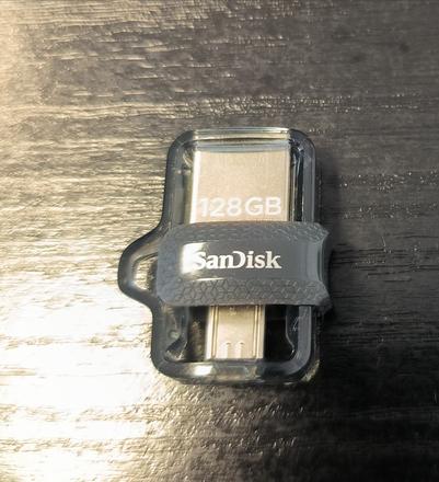 Usb kľúč 16 gb sandisk ultra dual 3.0 128 gb, 