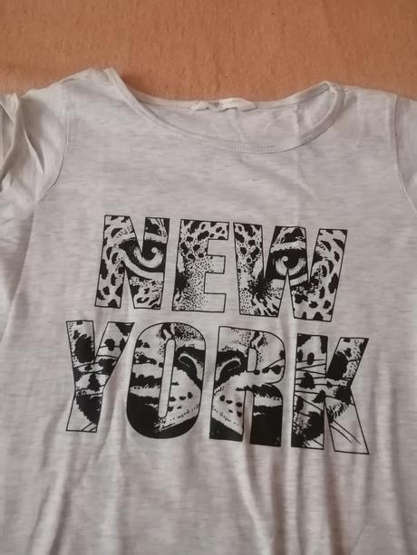 Tričko so strapcami, h&m,146