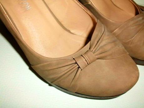 Skvelé pohodlné topánky na platforme, 38