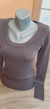 Svetrík šedý, kenvelo,xs