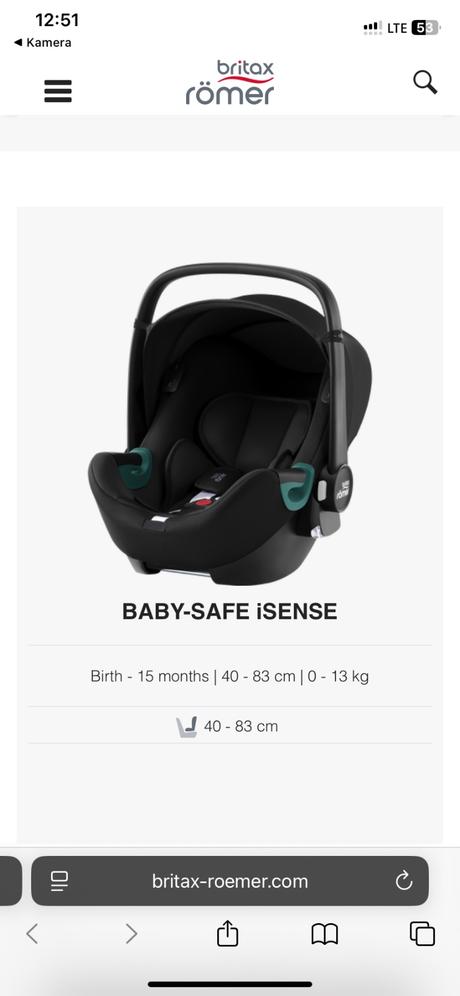 Autosedačka britax romer, 