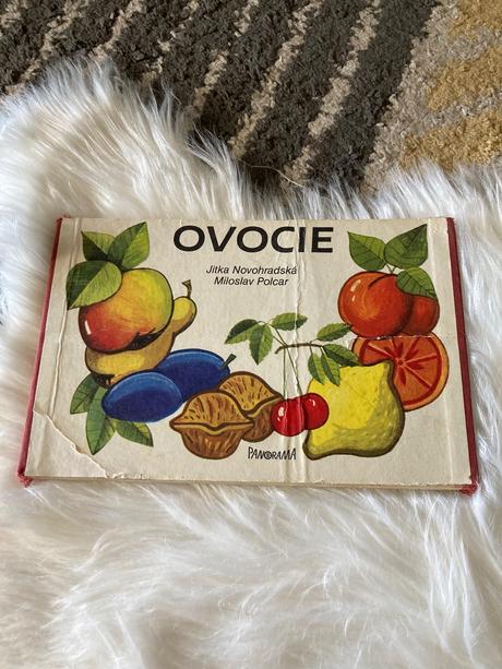 Ovocie retro leporelo prvé vydanie (1986),