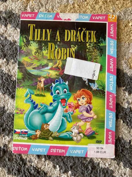 Dvd vapet rozprávky 4ks,