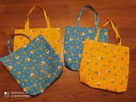 Handmade včeličkové tašky, 