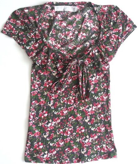 Zara kvetinové tričko, zara,s