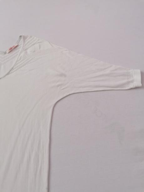 Biely svetrík, camaieu,xs