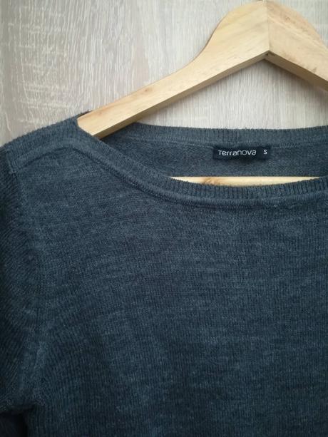 Sivý sveter, terranova,s