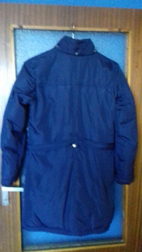 Dlha damska pierkova bunda, 40