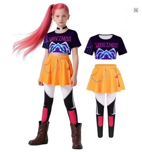 K-pop demon hunters huntrix kostým mira, 