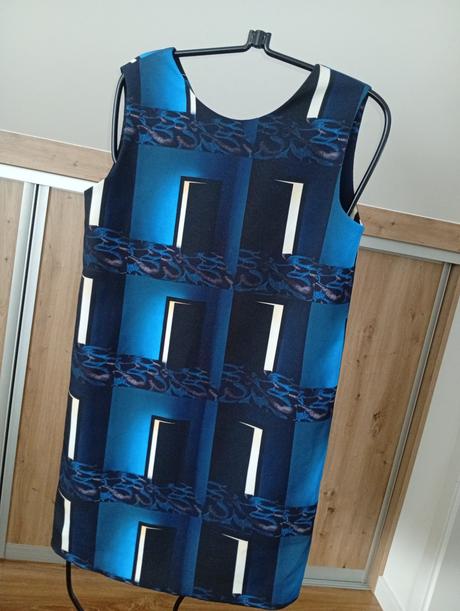 Vzorované originál šaty kenzo, 40