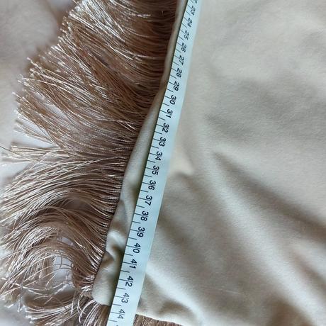 2x luxus zamatova obliecka  krémová a staroruzova, 