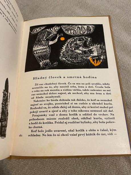 Stará retro rozprávka manitouov dar indiánske rozp, 