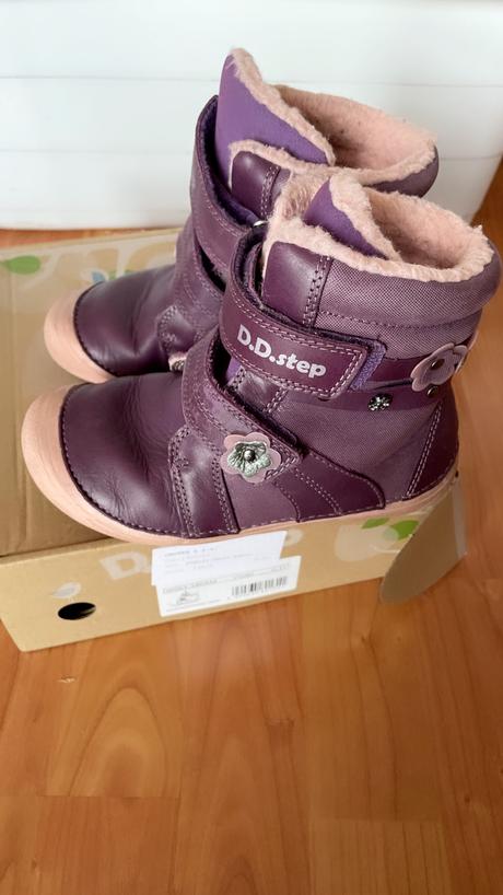 Zimné topánky dd step barefoot, d.d.step,31