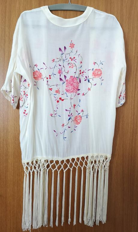 Kvetovane otvorene kimono, m