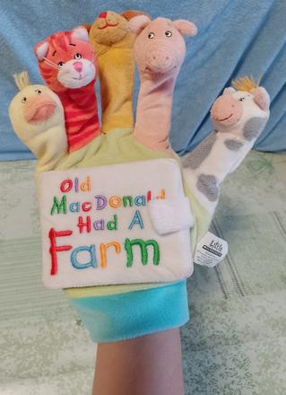 Plyšová maňuška old macdonald had a farm, 