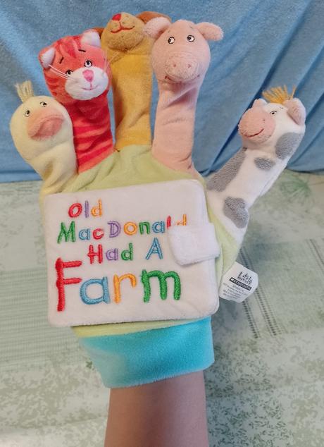 Plyšová maňuška old macdonald had a farm, 