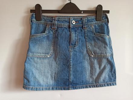 Riflová sukňa 915, 152