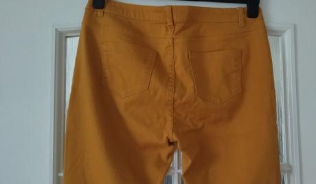 Horčicové nohavice, xl