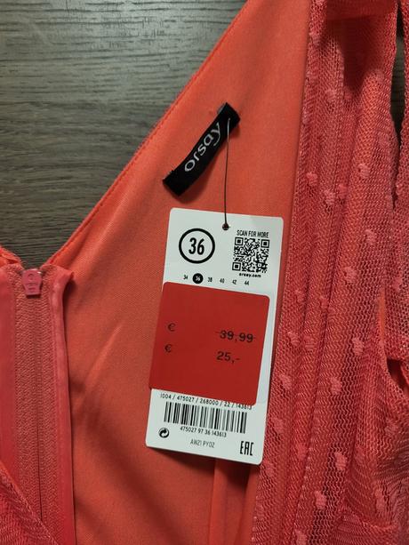 Orsay šaty, orsay,36