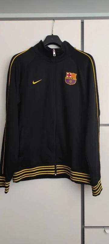 Značková mikina - fc barcelona, nike,l