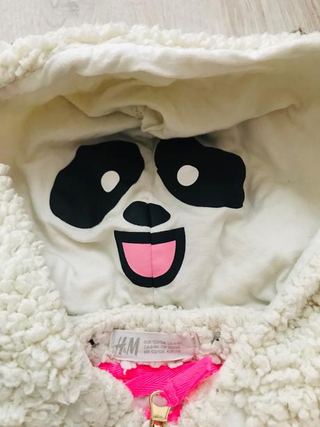 Mikinka uško podšitá 6-8 rokov, h&m,128