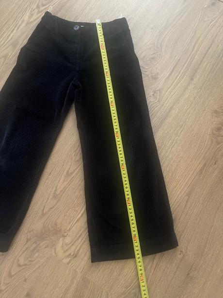 C&a premium široké menžestrové nohavice 128, c&a,128