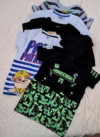 Balík oblečenia 128 - 134, 122–134