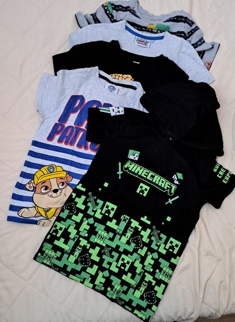 Balík oblečenia 128 - 134, 122–134