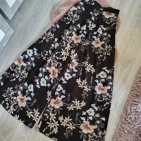 Xs siroke letné nohavice s vysokým pasom, xs