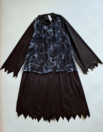 Smrtka / zombie halloweensky kostým veľ. 128,