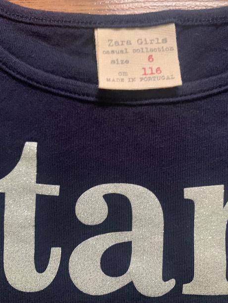 Tricko s hviezdami, zara,116