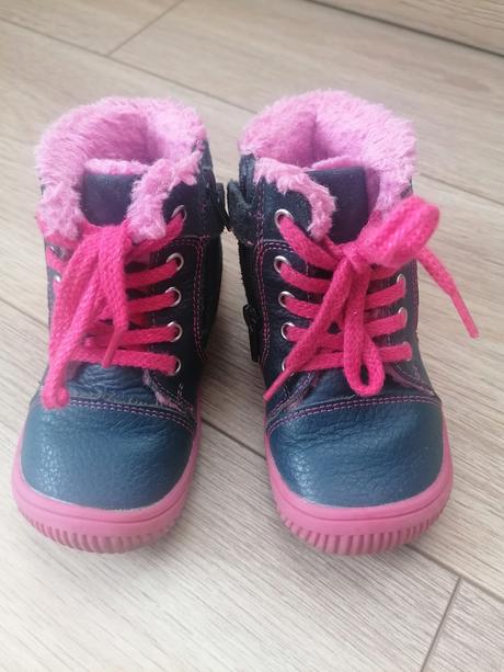 Protetika - zimné barefootové topánky amis fuxia, protetika,23