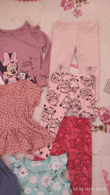 Oblečenie pre dievčatko veľ. na 80/86, 86–98